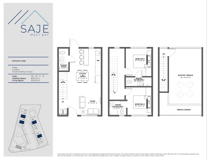 SAJE WEST BAY #11 | PRIVATE ROOFTOP TERRACE