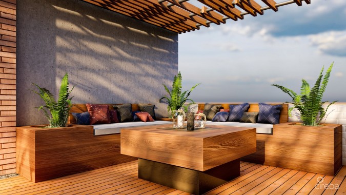 SAJE WEST BAY #11 | PRIVATE ROOFTOP TERRACE