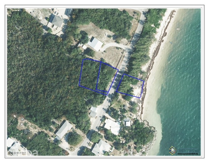 GUN BAY, EAST END - 2 LAND PARCELS - 1 BEACHFRONT