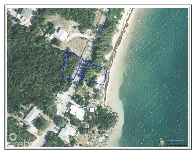 GUN BAY, EAST END - 2 LAND PARCELS - 1 BEACHFRONT