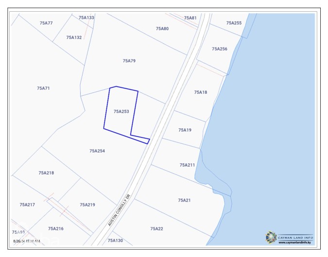 GUN BAY, EAST END - 2 LAND PARCELS - 1 BEACHFRONT