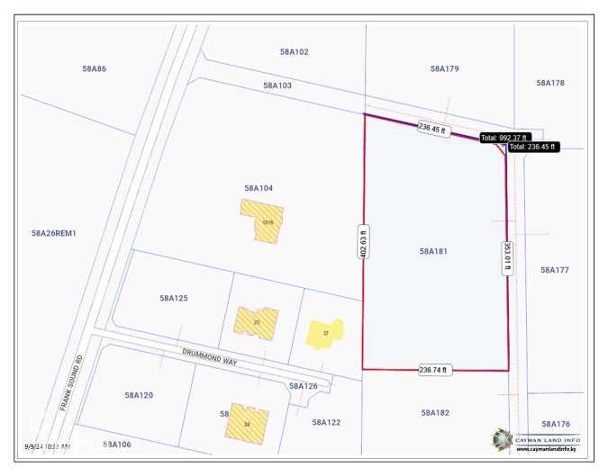 2 ACRES OFF FRANK SOUND ROAD