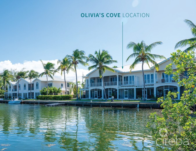 OLIVIA’S COVE #6 | GOVERNORS HARBOUR | CANAL FRONT CONDO