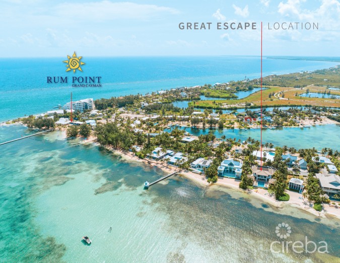 GREAT ESCAPE |127 SAND POINT ROAD | RUM POINT, CAYMAN KAI