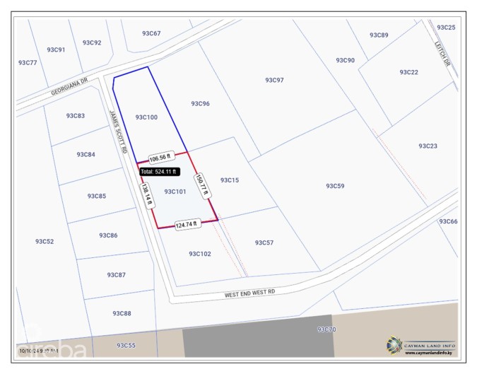 PRIME WEST END CAYMAN BRAC LAND PARCEL 101