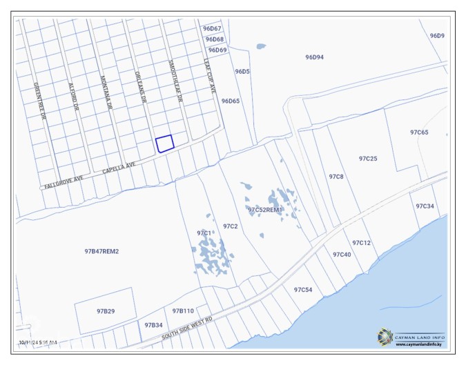 CAYMAN BRAC BLUFF - CORNER LOT - ALTA VISTA .35 ACRE