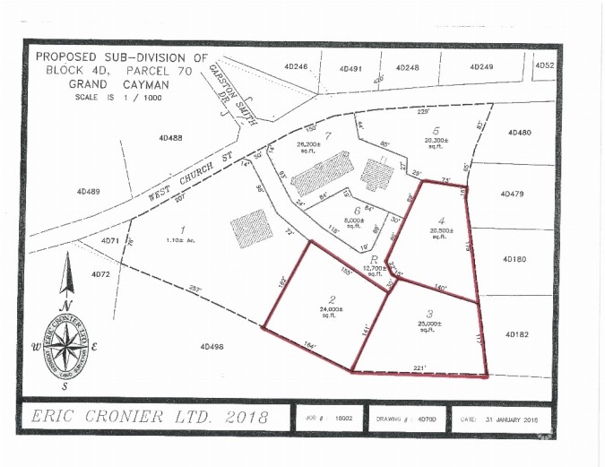 WEST CHURCH STREET COMMERCIAL LOTS 2, 3 & 4